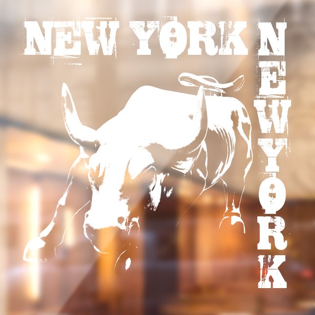 New York Decal New York Souvenir Window Cling  (Sheet 2)