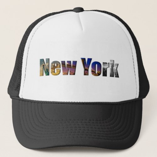 New York Design Trucker Hat
