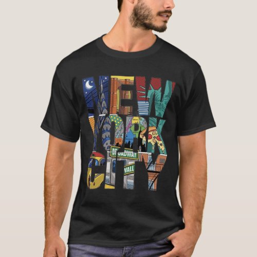 New york design tshirt 