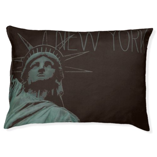 New York Dog Bed New York Souvenir Pet Bed Custom