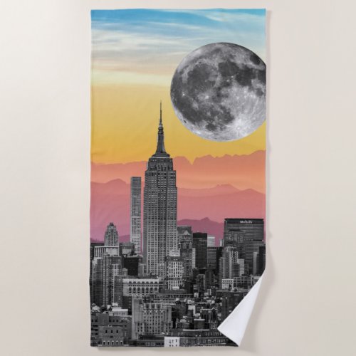 New York Dream Beach Towel