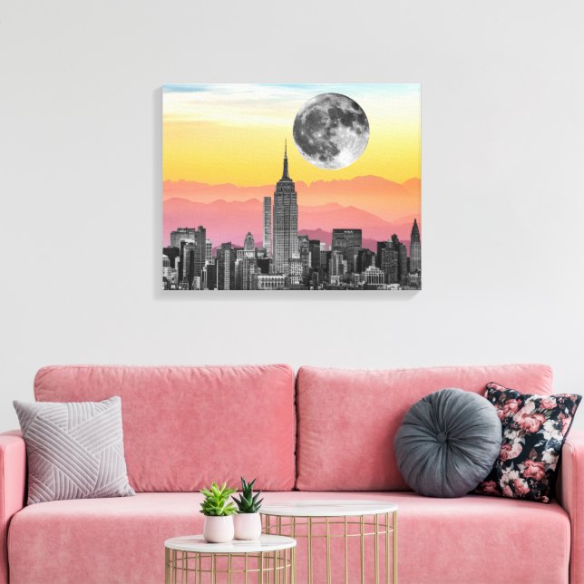 New York Dream Canvas Print (Insitu(LivingRoom))