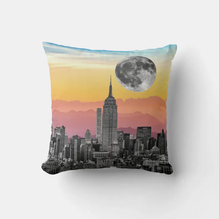 New York Dream Throw Pillow Zazzle