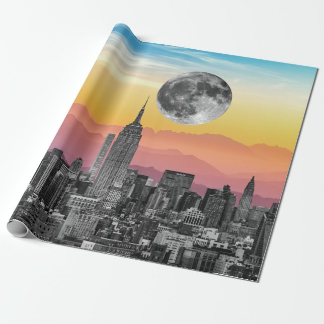 New York Dream Wrapping Paper (Unrolled)