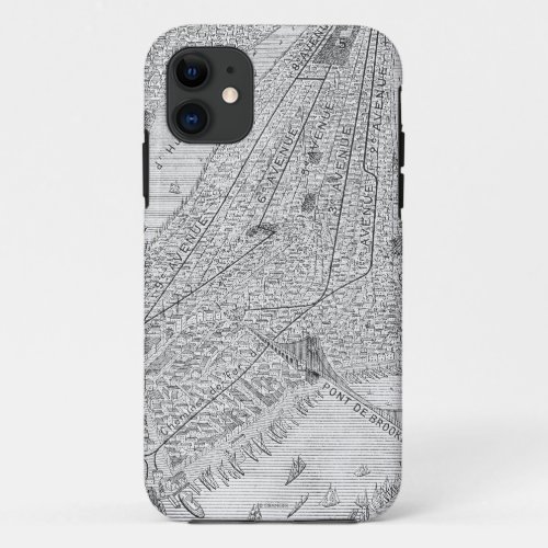 New York El Train C1878 iPhone 11 Case