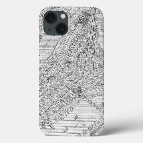 New York El Train C1878 iPhone 13 Case