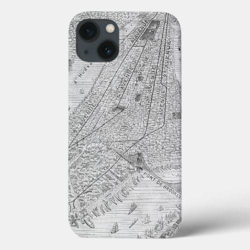 New York El Train C1878 iPhone 13 Case