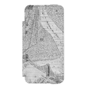 New York: El Train, C1878 iPhone SE/5/5s Wallet Case