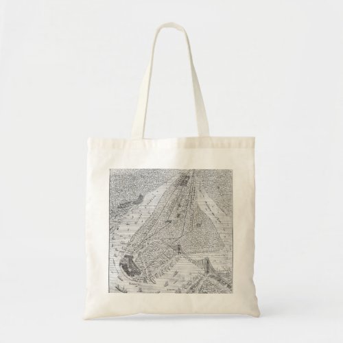 New York El Train C1878 Tote Bag