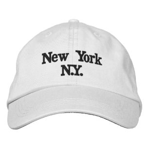 New York Embroidered Baseball Cap
