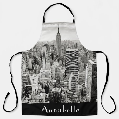 New York Empire State Personalize Apron