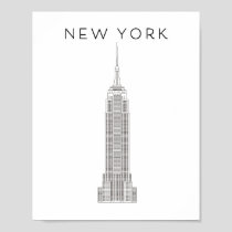 NEW YORK EMPIRE STATE  POSTER