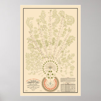 New York & Erie Railroad Org - Light - Color Poster