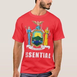 New York Essential Worker Flag Covid T-Shirt