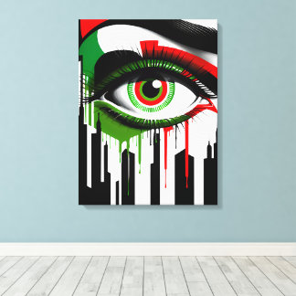 New York “Eye talian” image Canvas Print