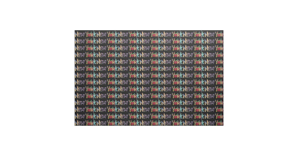 New York Fabric Zazzle
