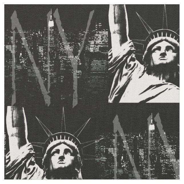 New York Fabric NYC Landmark Fabrics (Close Up)