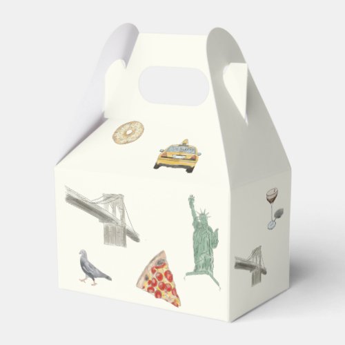 New York  Favor Boxes