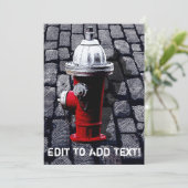 New York Fire Hydrant Illustration (Standing Front)