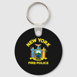 New York Fire Lice Department Firefighters Keychain