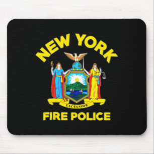 New York Fire Lice Department Firefighters Mouse Pad
