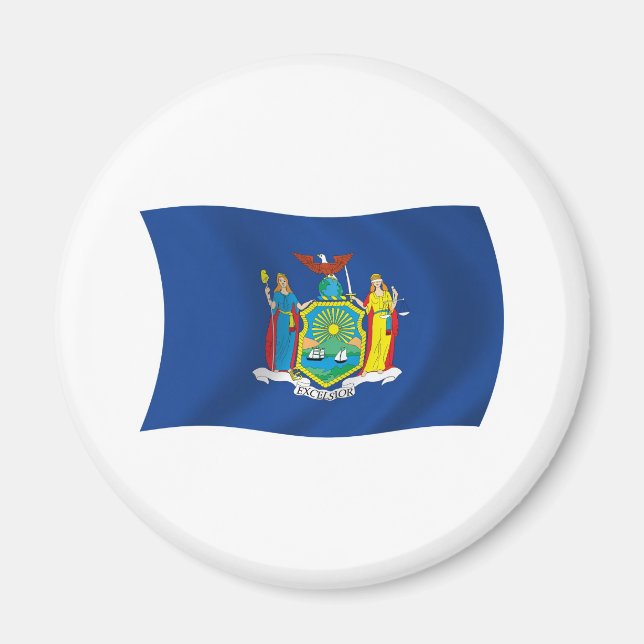 New York Flag Magnet (Front)