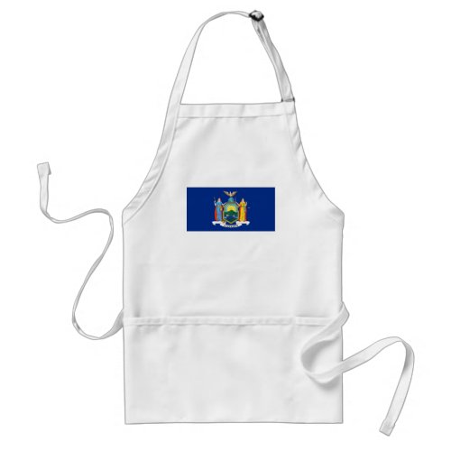 New York Flag The Empire State American Colonies Adult Apron