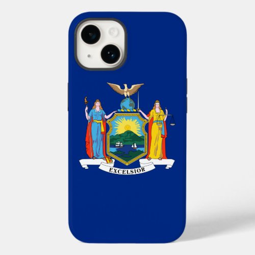 New York Flag The Empire State American Colonies Case_Mate iPhone 14 Case