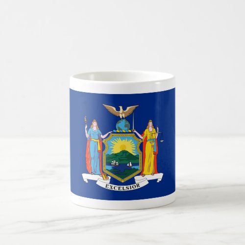 New York Flag The Empire State American Colonies Coffee Mug
