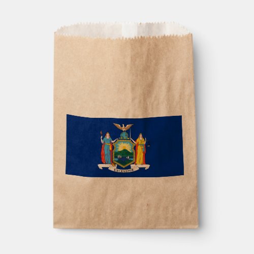 New York Flag The Empire State American Colonies Favor Bag