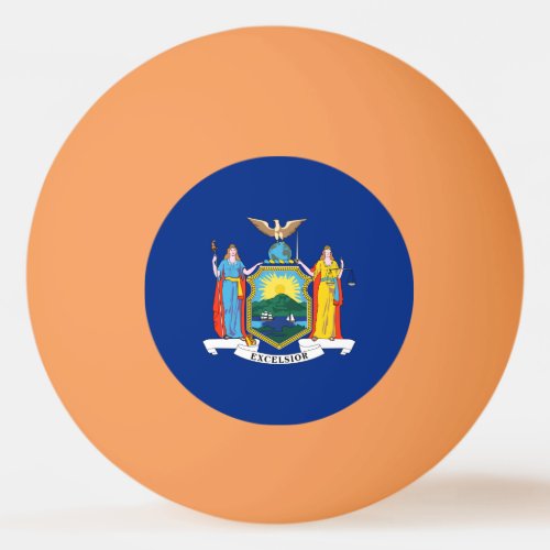 New York Flag The Empire State American Colonies Ping Pong Ball