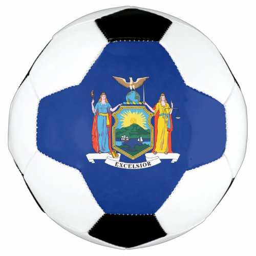 New York Flag The Empire State American Colonies Soccer Ball