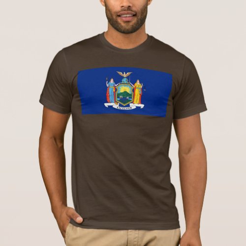 New York Flag The Empire State American Colonies T_Shirt