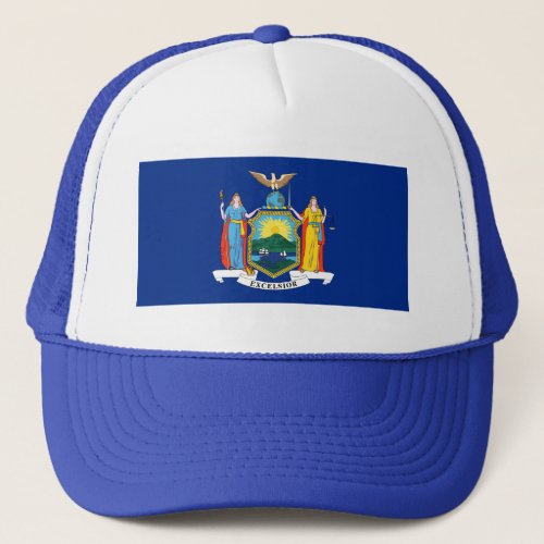 New York Flag The Empire State American Colonies Trucker Hat