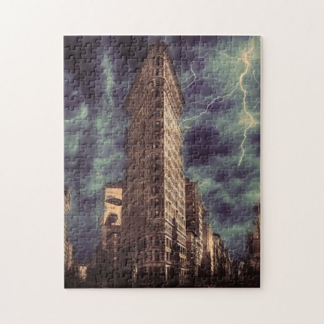 New York Flatiron Building. Jigsaw Puzzle (Vertical)