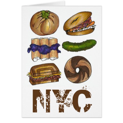 New York Foodie NYC Jewish Deli Pickle Bagel Knish