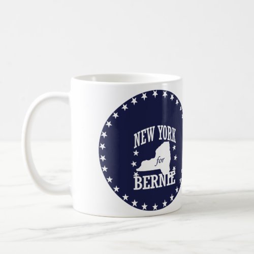 NEW YORK FOR BERNIE SANDERS COFFEE MUG