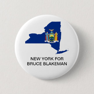 NEW YORK FOR BRUCE BLAKEMAN GOVERNOR BUTTON