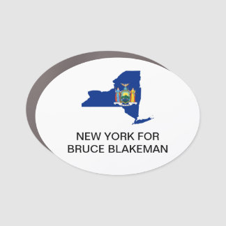 NEW YORK FOR BRUCE BLAKEMAN GOVERNOR  CAR MAGNET