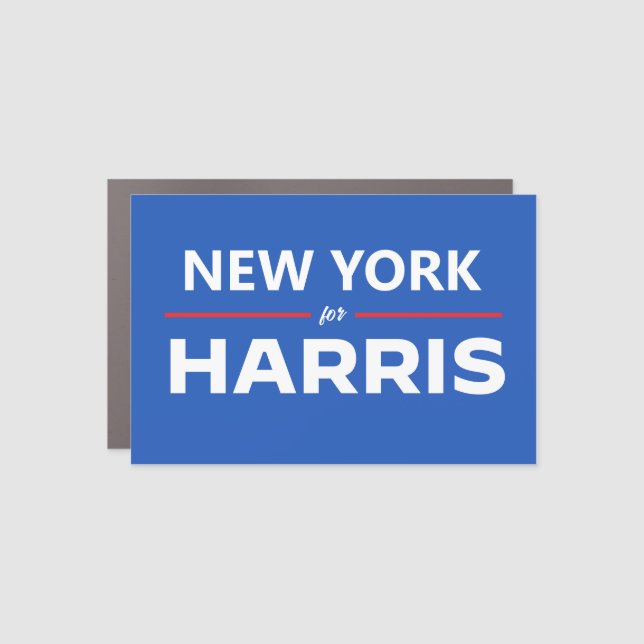 New York  for Kamala Harris Car Magnet (Front)