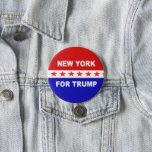 New York For Trump Button at Zazzle