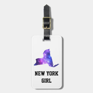 New York Galaxy Empire State Luggage Tag