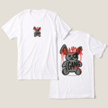 "New York Gang" Urban Style Graphic T-Shirt