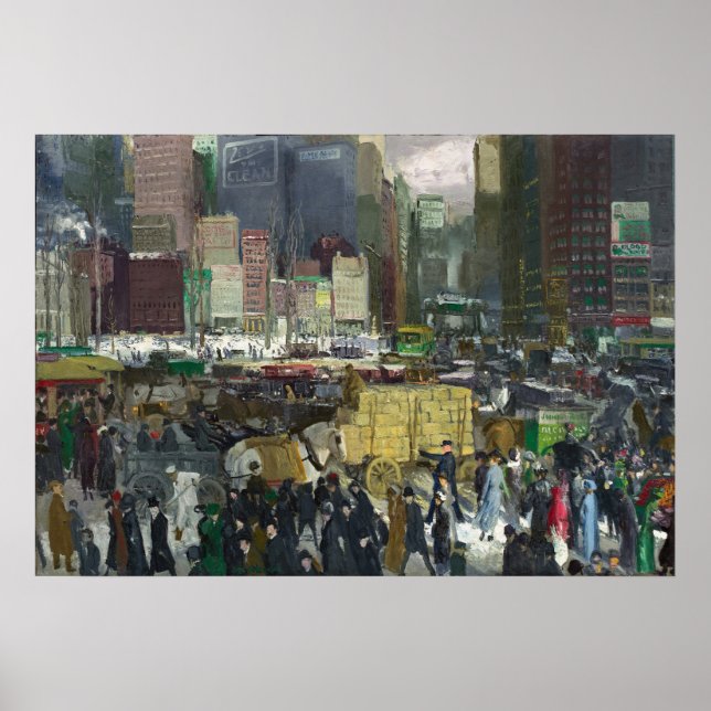 New York - George Bellows Fine Art Poster (Front)