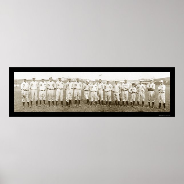 New York Giants Baseball Photo 1905 Poster (Front)