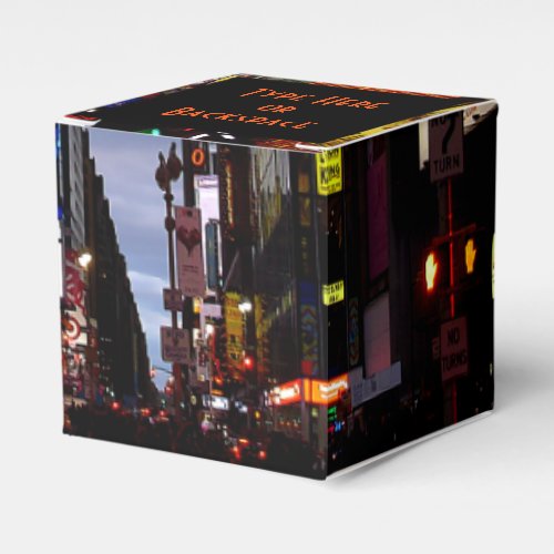 New York Gift Box Personalized Times Square Boxes