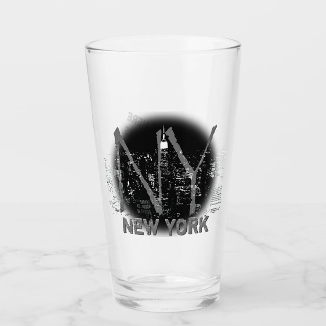 New York Glasses Personalized New York Souvenirs (Front)