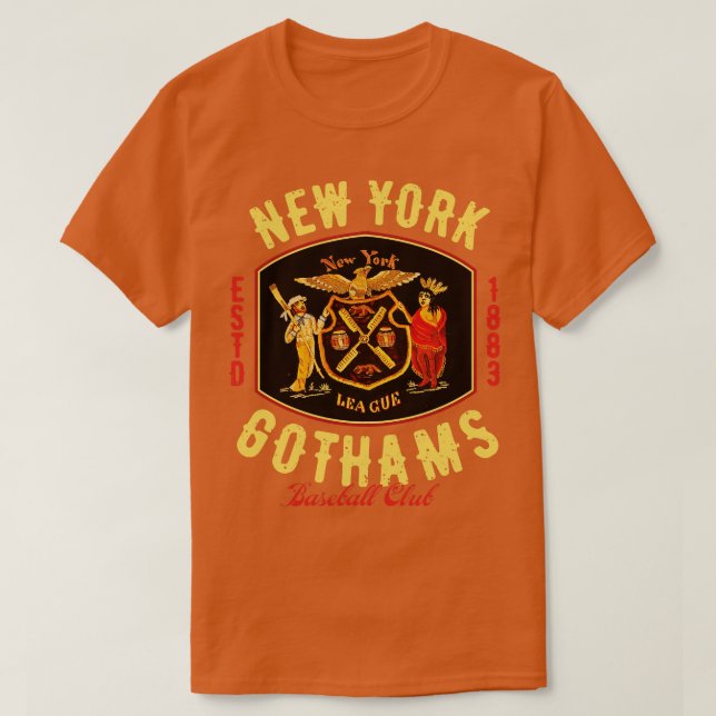 New York Gothams T-Shirt (Design Front)