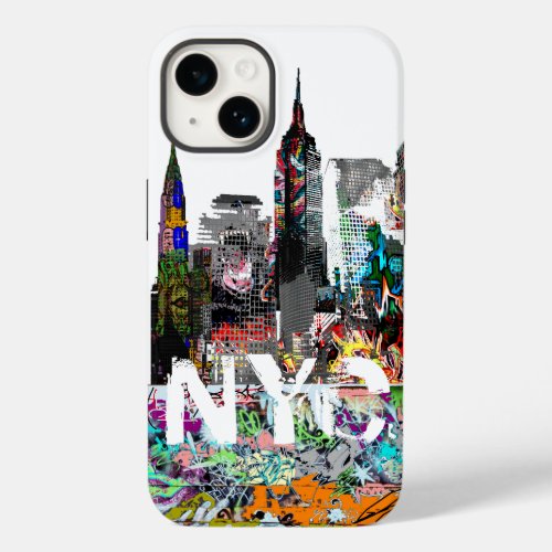 New York graffiti Case_Mate iPhone 14 Case