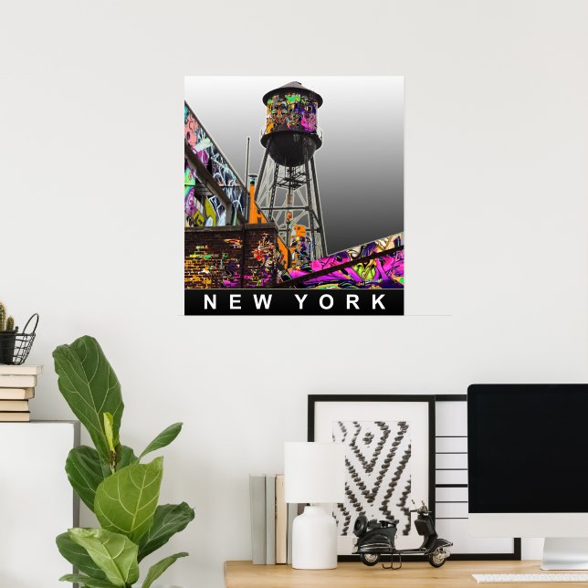 New York graffiti posters (Home Office)